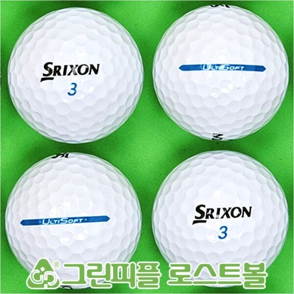그린피플,스릭슨 얼티소프트(ULTISOFT) 2피스 A-급 로스트볼 16개