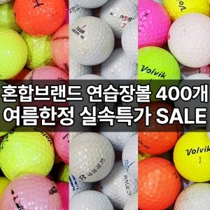 [여름한정 실속세일] 혼합브랜드 로스트볼 (400개/박스)